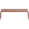 Image de Petite Friture - Banc Week-end - Marron - Aluminium - Designer Studio BrichetZiegler