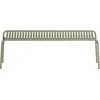 Image de Petite Friture - Banc Week-end - Vert - Aluminium thermolaqué époxy - Designer Studio BrichetZiegler