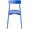 Image de Petite Friture - Chaise empilable Fromme - Bleu - Aluminium - Designer Tom Chung