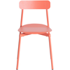 Image de Petite Friture - Chaise empilable Fromme - Orange - Aluminium - Designer Tom Chung