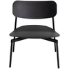 Image de Petite Friture - Fauteuil bas empilable Fromme - Noir - Aluminium - Designer Tom Chung