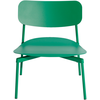 Image de Petite Friture - Fauteuil bas empilable Fromme - Vert - Aluminium - Designer Tom Chung