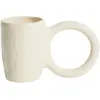 Image de Petite Friture - Mug Donut - Beige - Faïence émaillée - Designer Pia Chevalier