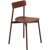 Image de Petite Friture - Chaise empilable Fromme - Rouge - Aluminium thermolaqué - Designer Tom Chung