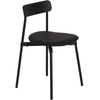 Image de Petite Friture - Chaise empilable Fromme - Noir - Aluminium thermolaqué - Designer Tom Chung