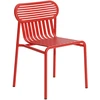 Image de Petite Friture - Chaise empilable Week-end - Rouge - Aluminium - Designer Studio BrichetZiegler