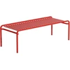 Image de Petite Friture - Table basse Week-end - Rouge - Aluminium - Designer Studio BrichetZiegler