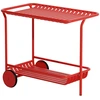 Image de Petite Friture - Desserte Week-end - Rouge - Aluminium - Designer Studio BrichetZiegler