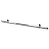 Image de Barre de musculation + 2 stop disques Sporti Argenté 1,40 m 062778