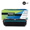 Image de Pack de 3 toners compatible HP 79A Noir