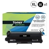 Image de Pack de 6 toners compatible Brother TN2120 Noir