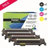 Image de Pack de 4 toners compatible Samsung CLP320 noir et couleurs