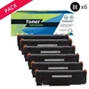 Image de Pack de 6 toners compatible HP 36A Noir