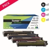 Image de Pack de 4 toners compatible HP 130A Noir et couleurs