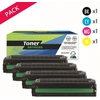 Image de Pack de 4 toners compatible Samsung CLP415 Noir et couleurs
