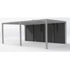Image de Ventelles latérales mobiles en aluminium pour pergola bioclimatique PER 3630 BI et PER 3660 BI - 3,60 m