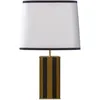 Image de RED Edition - Lampe de table Lampe - Noir - Bois laqué