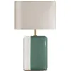 Image de RED Edition - Lampe de table Lampe - Vert - Bois laqué