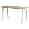 Image de TIPTOE - Table rectangulaire New Modern - Bois naturel - Sapin massif plaqué chêne