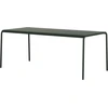 Image de TIPTOE - Table rectangulaire Panorama - Vert - Acier thermolaqué