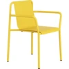 Image de TIPTOE - Fauteuil de repas empilable Panorama - Jaune - Acier thermolaqué