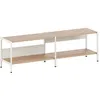 Image de TIPTOE - Etagère basse Unit - Blanc - Bois éco-certifié