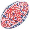 Image de Ballon de rugby Rebond Louis Bottero Blanc Taille 5 LOUIS-BOT-RBY