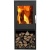 Image de Poêle à bois JACCO BÛCHER acier - vertical - étanche - bûcher - 5kW