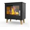 Image de Poêle à bois STINA 7,3KW en fonte - étanche - eco design