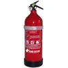 Image de Extincteur à poudre Lifebox ABC - 2 g - D11 x H36 cm - jet 4 mètre - avec manomètre - fixation murale fournie - rouge