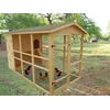 Image de Poulailler - PO1624 HABRITA - 4,69 m² - Idéal pour 6 à 10 poules