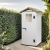 Image de Abri de Jardin EVO 80 - 0,93 m² - Résine et Toit ABS - Avec Plancher