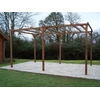 Image de Pergola 14,79 m² - Bois Thermochauffé - Toit Plat