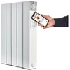 Image de Radiateur électrique connecté à inertie sèche 1000 W UNIV'R CHAUFFAGE Eden blanc