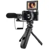 Image de Agfaphoto realishot vlg-4k kit vlogging - caméra 24mp, vidéo 4k, ecran lcd 3'', zoom numérique 16x, capteur cmos, batterie lithium - noir en occasion ou reconditionné