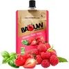Image de Purée énergétique Framboise-Fraise-Basilic Baouw Rouge 90 g U-PU-UN-FRA