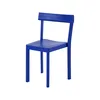 Image de KANN DESIGN - Chaise empilable Galta - Bleu - Multiplis courbé plaqué chêne teinté - Designer Cluzel / Pluchon