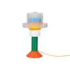 Image de Warren & Laetitia - Lampe de table Gigi - Multicolore - Plastique recyclé - Designer Laetitia Bou Acar
