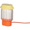 Image de Warren & Laetitia - Lampe de table Nour - Multicolore - Plastique recyclé - Designer Laetitia Bou Acar