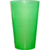 Image de Gobelet Ecocup Vert 25cl utile (33cl ras bord) Réutilisable - Type Demi, Jus, Soft