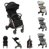 Image de Kikkaboo Poussette Buggy Eden jusquà 22 kg Suspension Protection pluie pliable [Noir] en occasion ou reconditionné