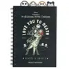 Image de Carnet de notes Disney de L'Étrange Noël De Monsieur Jack - Love You To Death - pour Indifférent - noir Standard