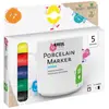 Image de Marqueur pour porcelaine medium 'Junior', set de 5