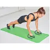 Image de Poignée pour pompes Push Up Bars, noir/vert