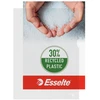 Image de Esselte Chemises-coin transparentes - Format A4 - PP recyclé - Grainé - 105µ - Lot de 100