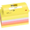 Image de Post-it Notes repositionnables Z-Notes 76 x 127 mm - Assorties Néon - Lot 6 blocs de 100 feuilles