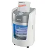 Image de Destructeur de documents Leitz IQ OptiMax Small Office 350 - Coupe micro Sécurité P5 - Corbeille 22 L - Blanc