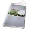 Image de Leitz Pochettes perforées transparentes lisses de qualité supérieure A4 PVC 170 microns 11 trous - Lot de 5