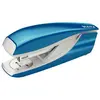 Image de Agrafeuse de table Leitz 5502 - pour agrafes 24/6 et 26/6 - bleue azur métalisée - capacité 30 feuilles
