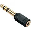 Image de Lindy Adaptateur audio Jack stéréo 3,5mm F / 6,3mm M